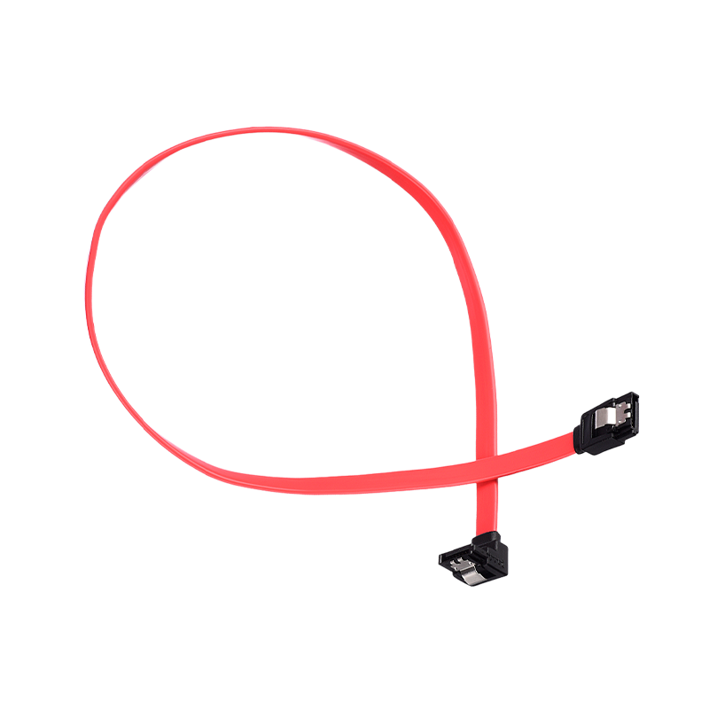 Кабель GoPower SATA (m)-SATA (m) 0.5м силикон ver.3.0 оранжевый Premium Zip-Lock c подвесом (1/250)