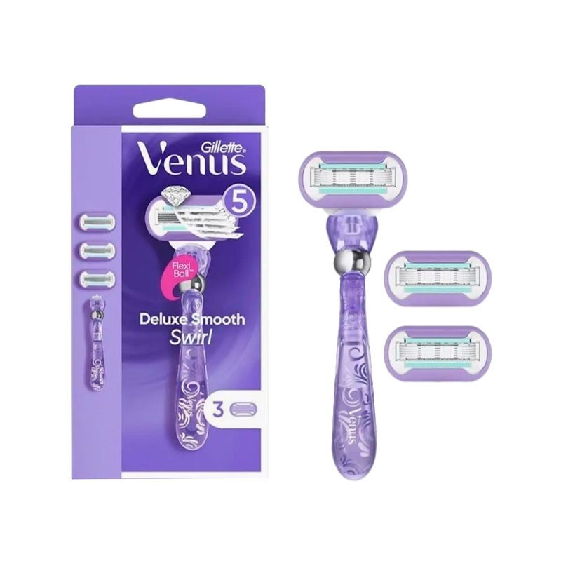 Бритва Gillette VENUS Swirl 5 лезвий 3 кассеты