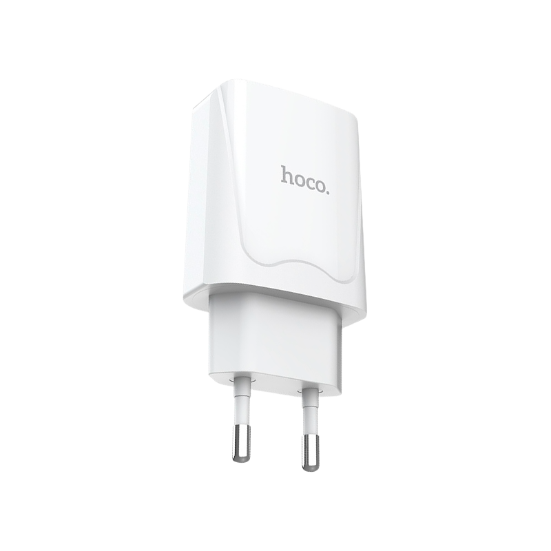 Сетевое З/У HOCO C52A 2USB 2.1A белый (1/21/126)