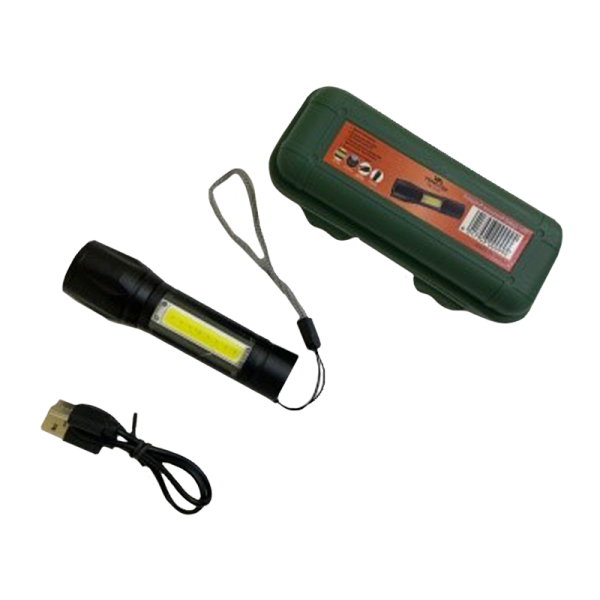 Фонарь универсальный Без бренда YM-513T(М511Т) от аккумулятора 2 режима черный