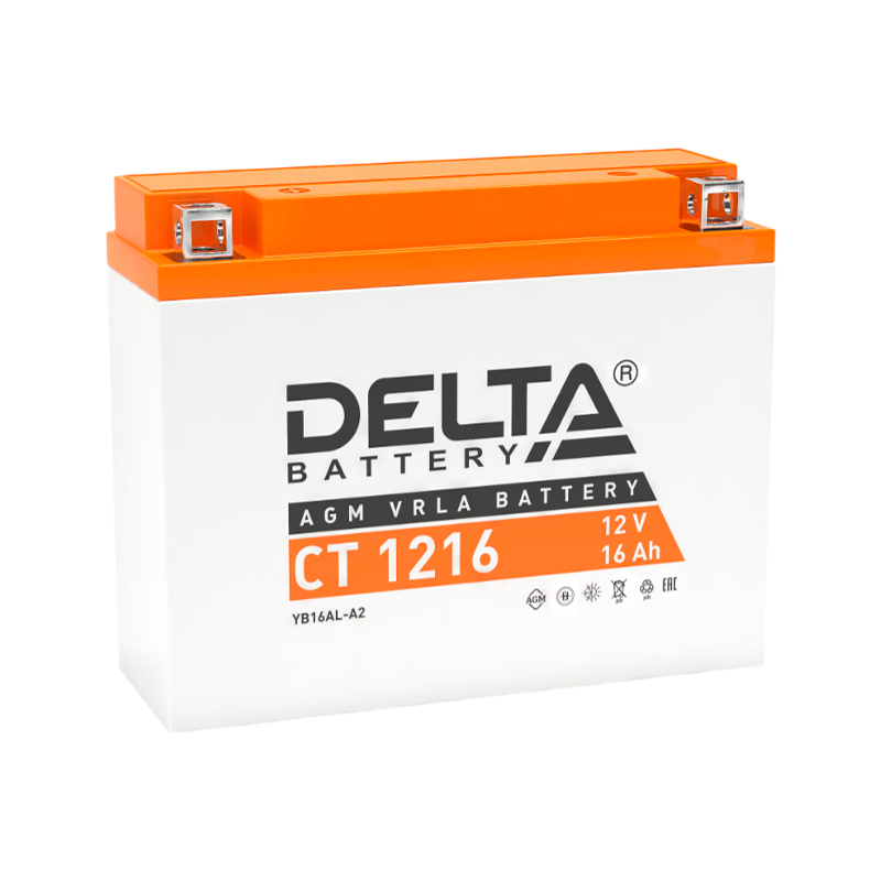Аккумулятор для мототехники Delta CT 1216 (1/4)