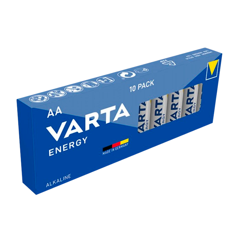 Батарейка Varta ENERGY LR6 AA BOX10 Alkaline 1.5V (4106) (10/400)