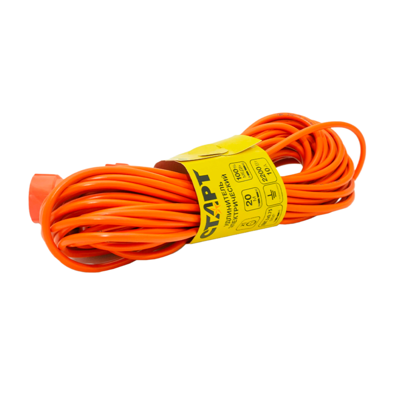 Удлинитель Старт S 1р.С/З 10A 20.0м 3x0.75мм² IP44 (1/10)