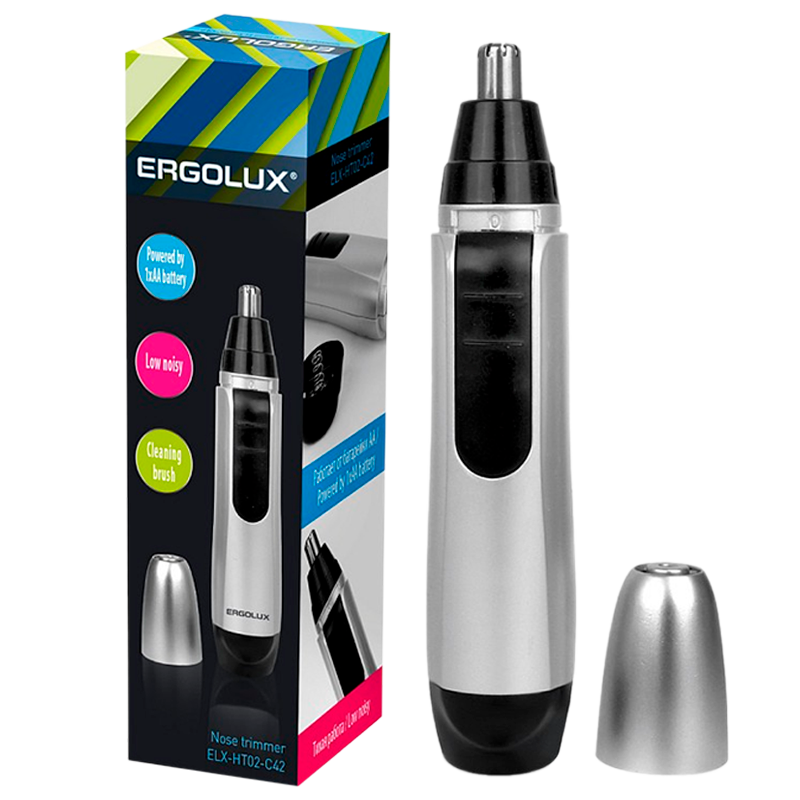 Триммер для носа и ушей Ergolux ELX-HT02-C42