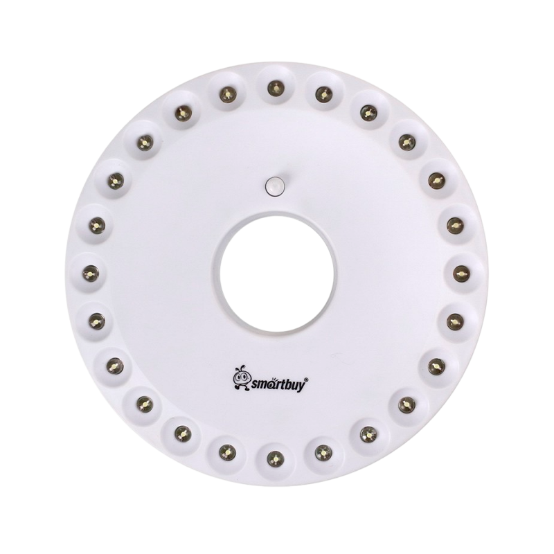 Фонарь светодиодный Smartbuy SBF-8253-W 24LED от батареек белый (1/72)