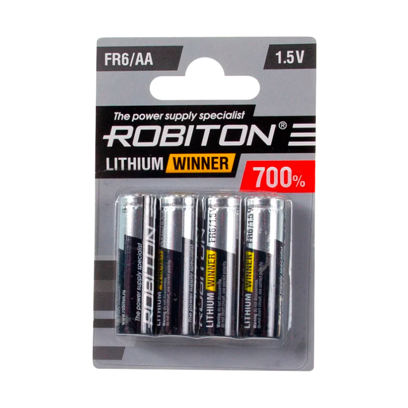 Батарейка ROBITON WINNER R-FR6-BL4 FR6 BL4