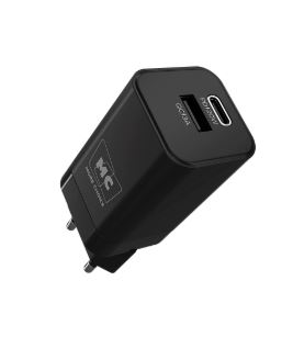 Сетевое З/У MORE CHOICE NC85a 1USB+1Type-C 3.0A 35W PD20W с кабелем Type-C/Type-C черный
