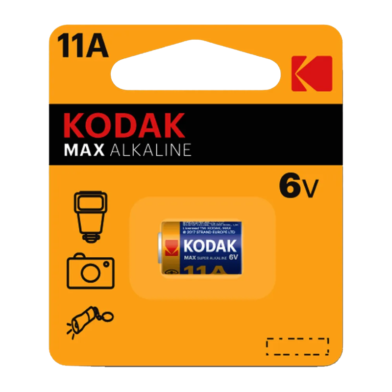 Батарейка Kodak LR11/A11/MN11 BL1 Alkaline 6V (1/60/240)