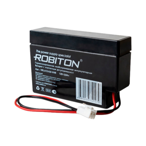 Аккумулятор ROBITON VRLA12-0.8-VHR