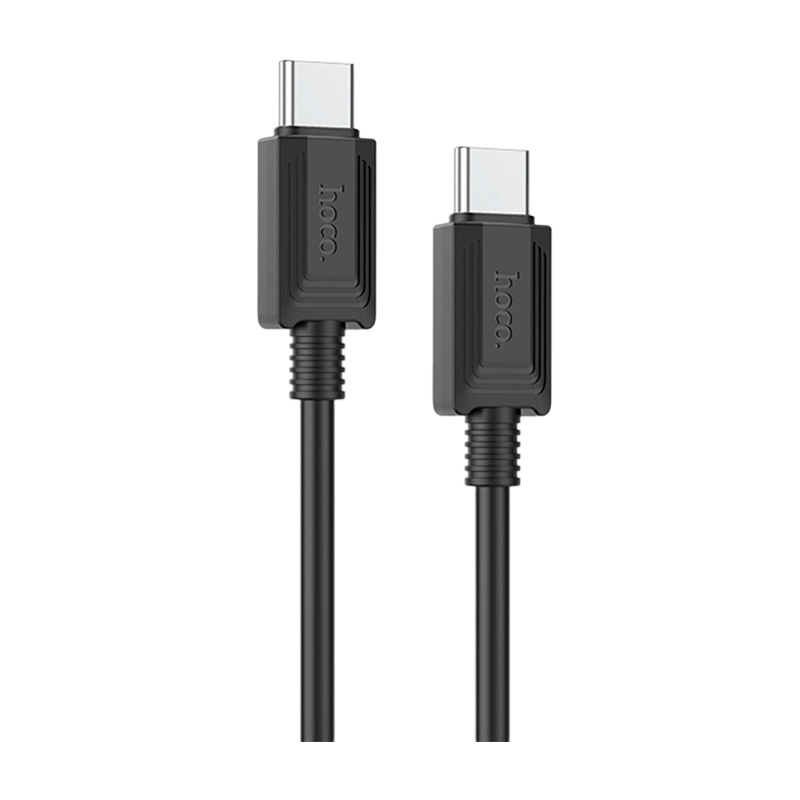 Кабель HOCO X73 Type-C (m)-Type-C (m) 1.0м 3.0A 60W ПВХ черный (1/31/310)