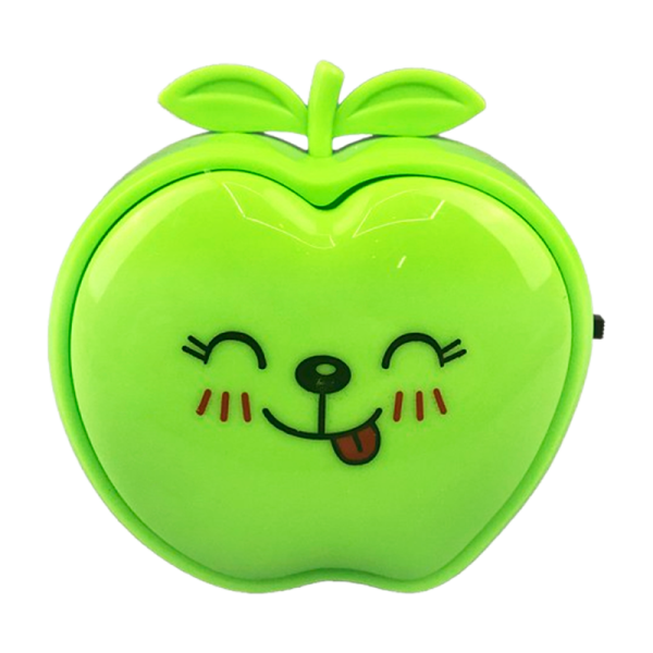 Ночник Camelion NL-232 "Яблоко" 220V в розетку зеленый (1/18/72)