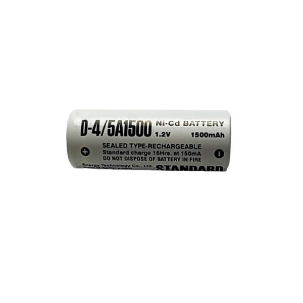 Аккумулятор ET D-4/5A1500 17.0*43.0, 1.2В, 1500мАч, Ni-CD (1/60/360)
