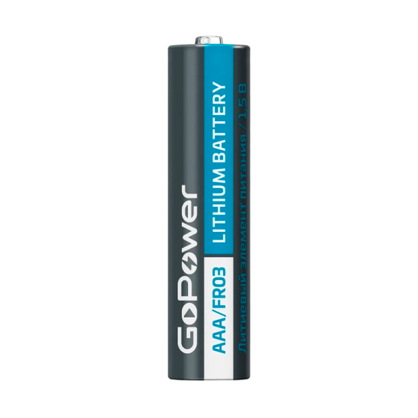 Батарейка GoPower FR03 AAA BL2 Lithium 1.5V (2/20/200)