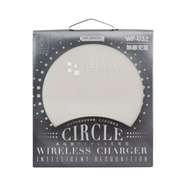 Беспроводное зарядное устройство WK Circle Wireless Charger WP-U32 Белый
