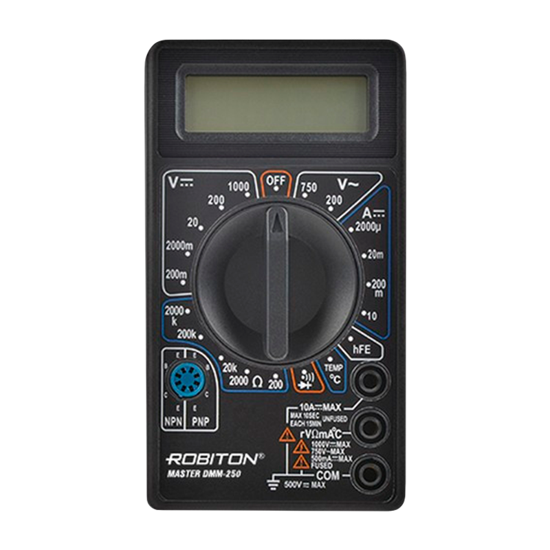 Мультиметр ROBITON MASTER DMM-250 (1/100)