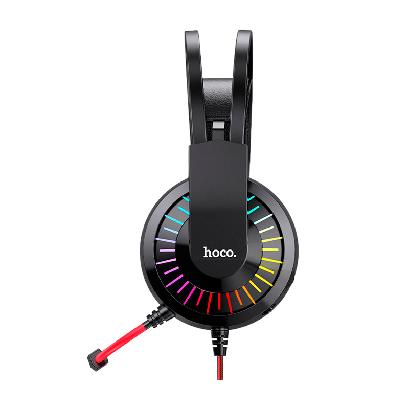 Наушники полноразмерные HOCO W105 с микр. игровые красный (1/30)