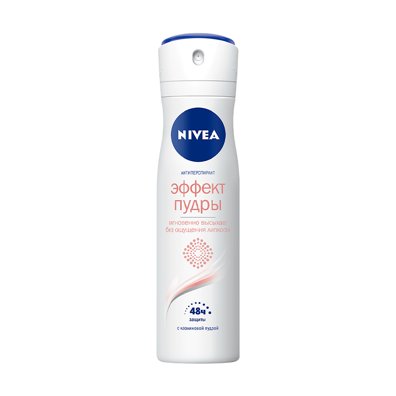 Дезодорант женский Nivea эффект пудры Deo спрей 150мл (1/6)