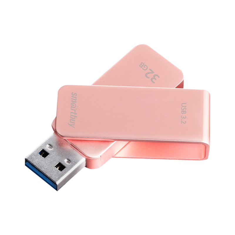 Флеш-накопитель Smartbuy M1 32GB USB3.0 металл розовое золото