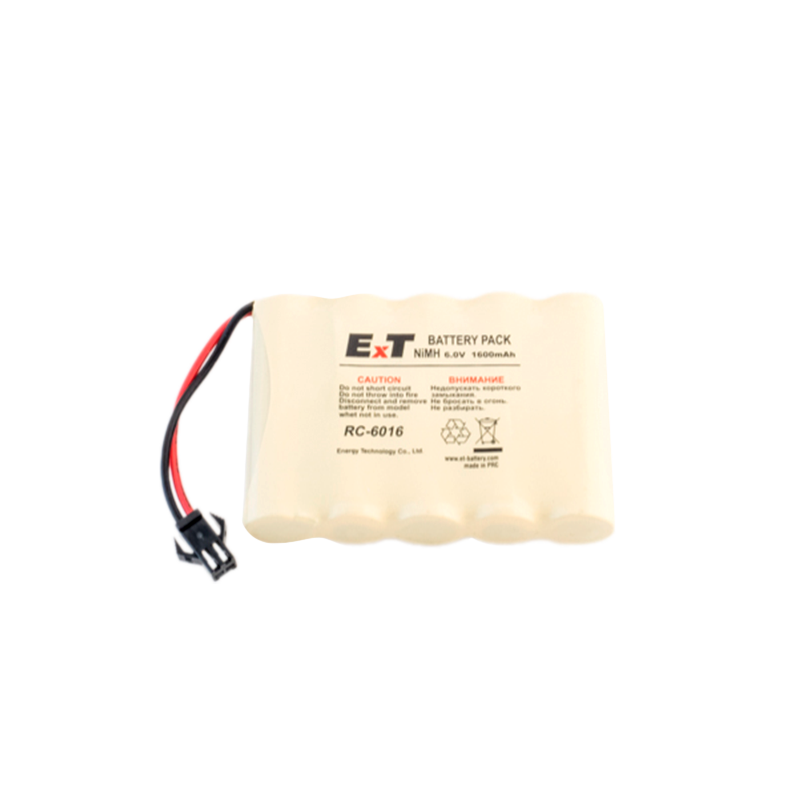 Аккумулятор ET RC-6016VSM BL1 черный, 6.0V, 1600mAh, Ni-Mh (1/60)