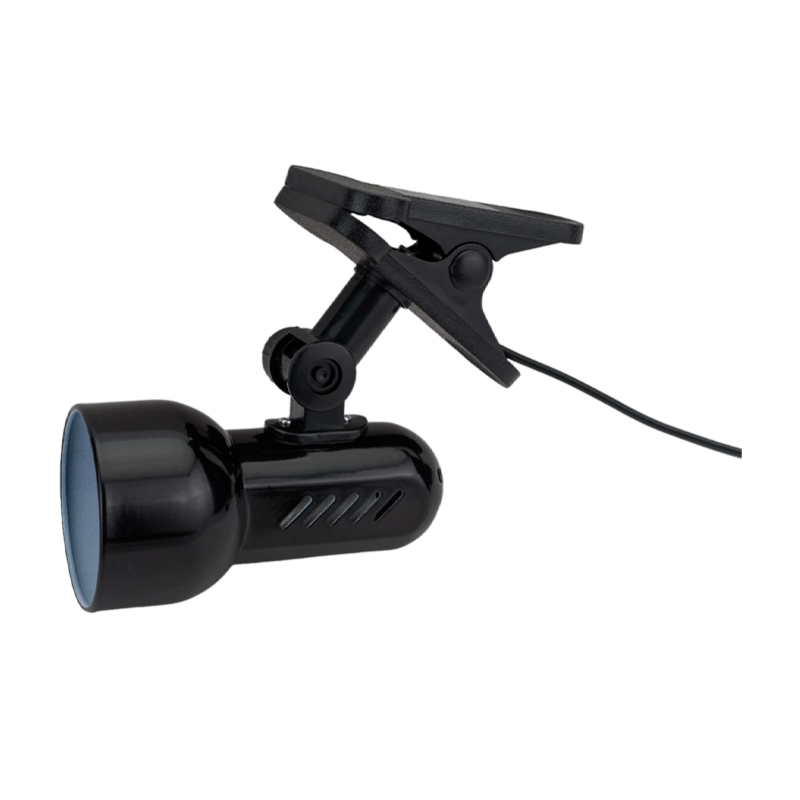 Светильник настольный Ultraflash UF-381 40W 230V E27 прищепка ЛОН черный (1/40)