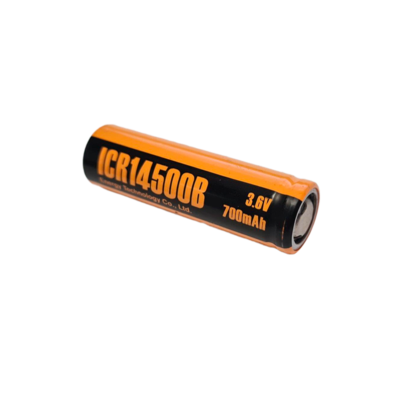 Аккумулятор ET ICR14500B 14.1*50.0, 700mAh, Li-Ion (1/100/1000)