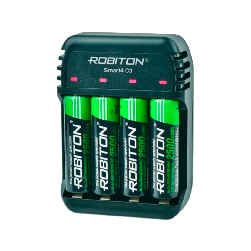 Зарядное устройство ROBITON Smart4 C3 U2-NZ/NC/MH-GV-CFPU