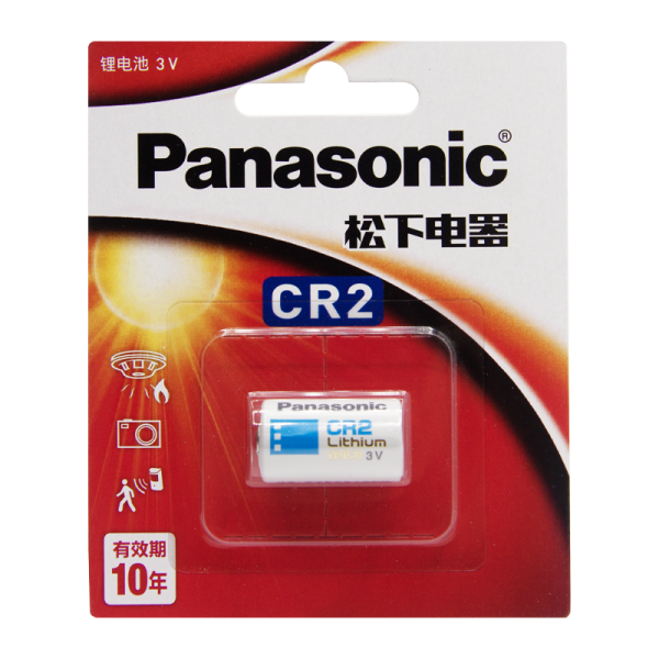 Батарейка Panasonic CR2 BL1 Lithium 3V CN (Китай) (1/10/100)