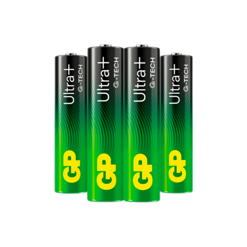 Батарейка GP ULTRA PLUS G-tech LR03 AAA BL4 Alkaline 1.5V (4/40/320) R