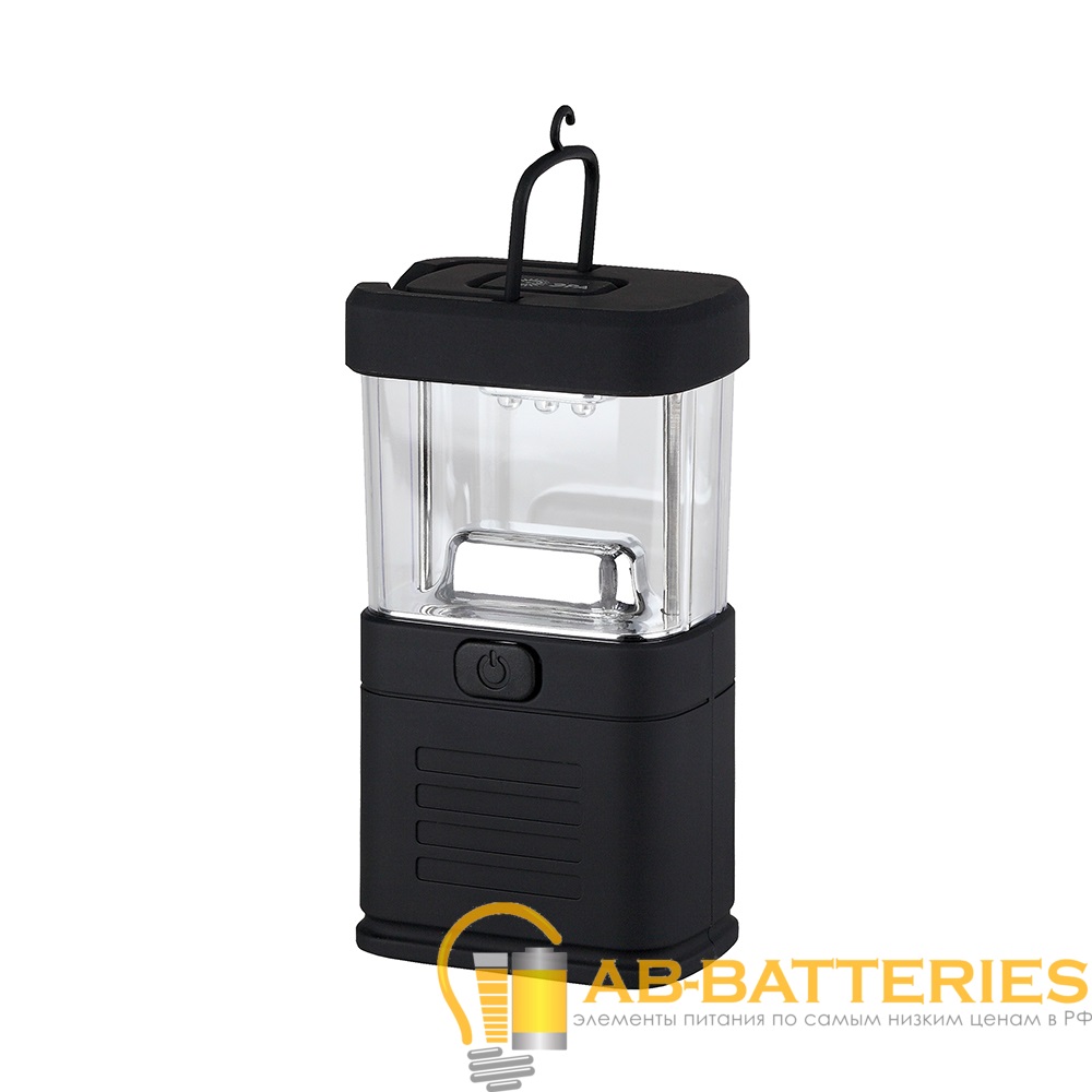 Фонарь туристический ЭРА KB-504 11LED от батареек черный (1/60)
