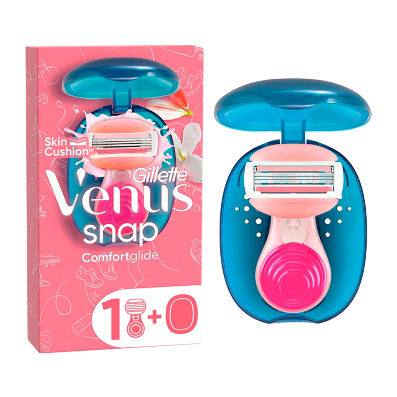 Бритва Gillette VENUS Comfortglide SNAP 3 лезвия 1 кассета (1/4)