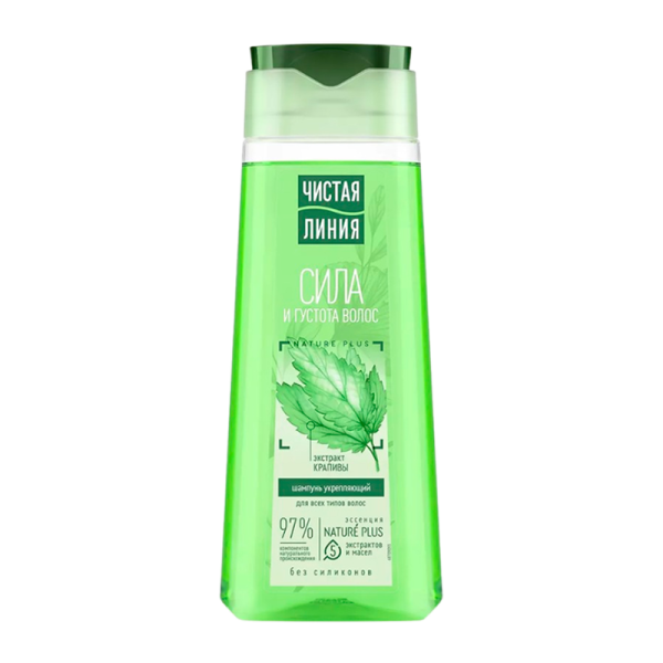 Шампунь Чистая линия Укрепляющий Крапива 250 мл (1/6)