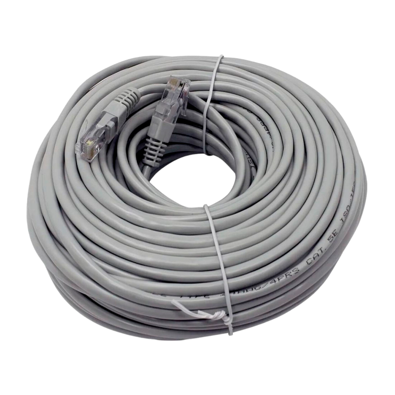 Патч-корд Гарнизон PUT50-250A RJ-45 (m)-RJ-45 (m) 25.0м кат.5е ПВХ серый