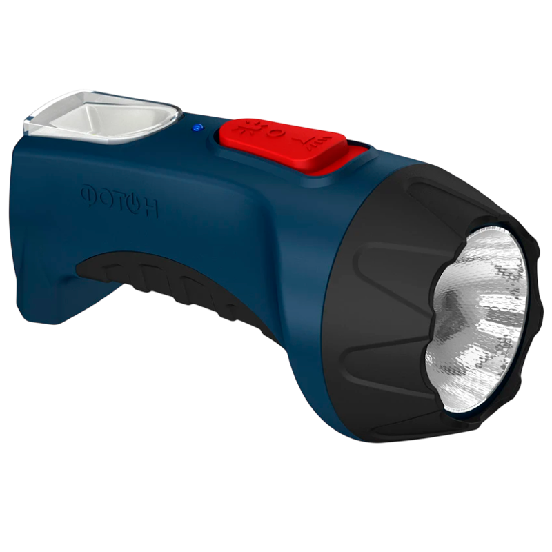 Фонарь туристический Фотон РМ-600 0.5W 6SMD от аккумулятора синий (1/12/60)