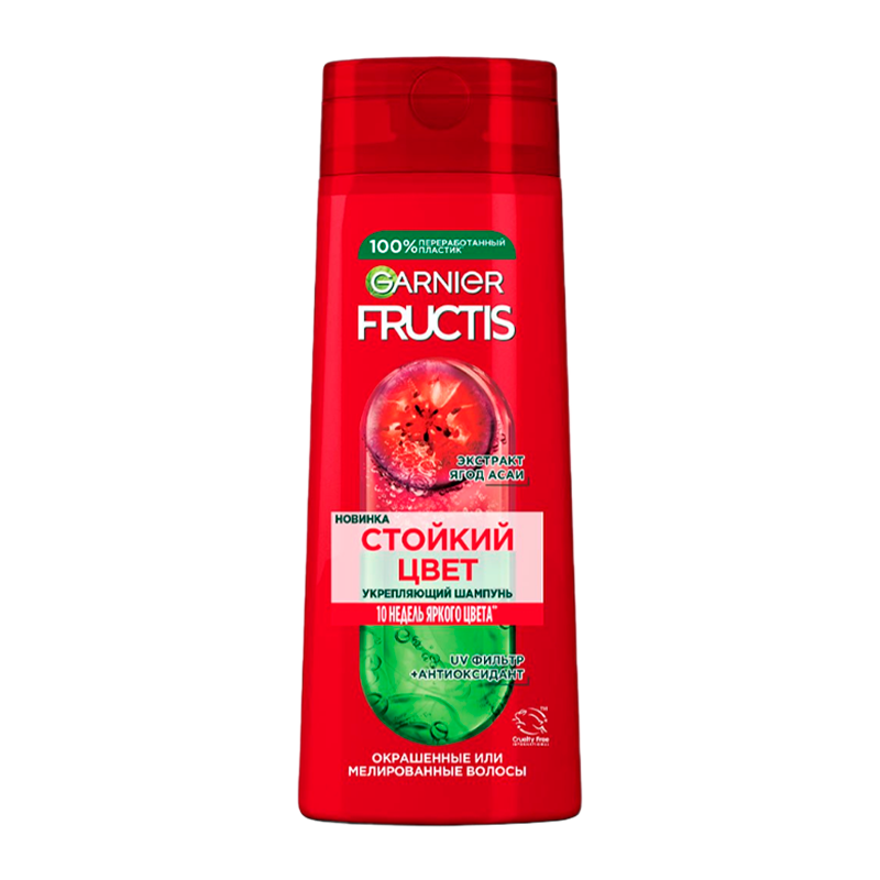 Шампунь Garnier Fructis 250мл Стойкий цвет Годжи (1/12)