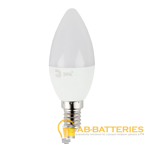 Лампа светодиодная ЭРА B35 E14 9W 6000К 170-265V свеча
