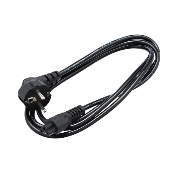 Кабель питания GoPower евровилка CEE 7/7-IEC 320 C5 1.8м ПВХ 0.75мм черный (1/10/160)