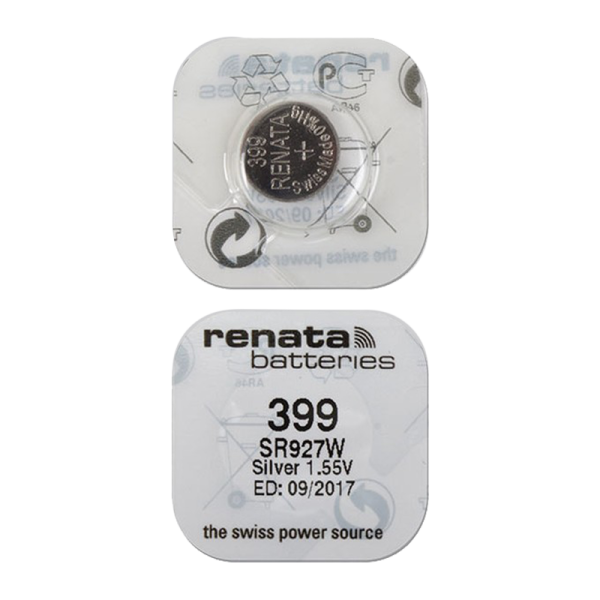 Батарейка Renata 399 (SR927W) Silver Oxide 1.55V (1/10/100)
