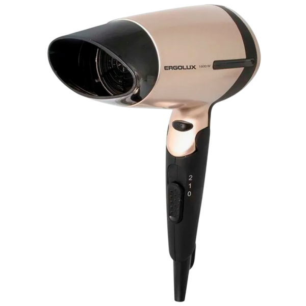 Фен Ergolux ELX-HD02-C64 1600W золотой черный