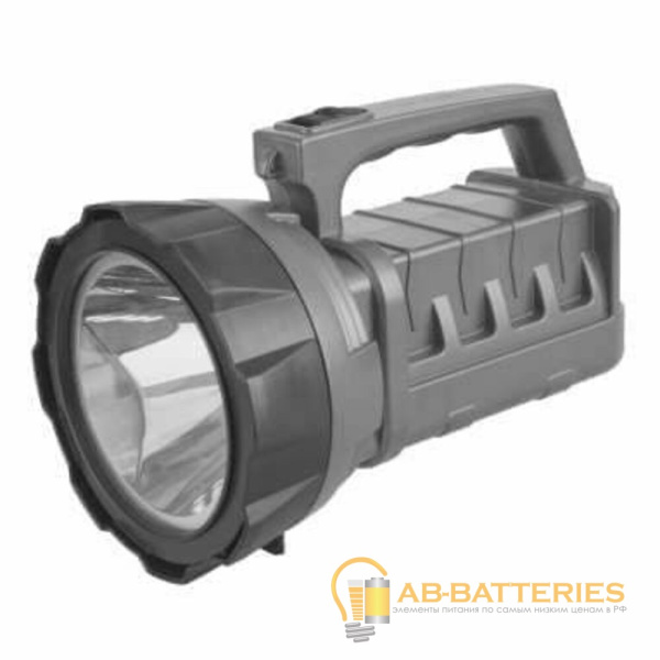 Фонарь туристический Navigator NPT-SP14 3W 1LED от аккумулятора 2 режима серый