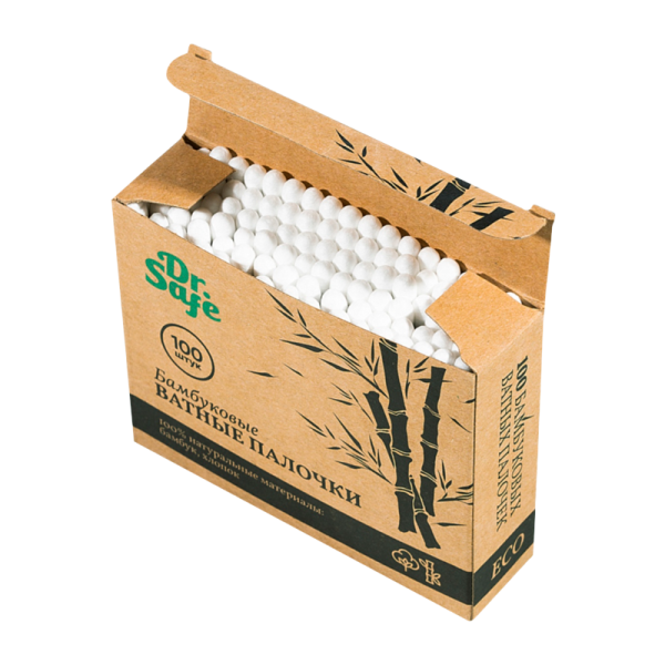 Dr.Safe Ватные палочки 100 (1/96)