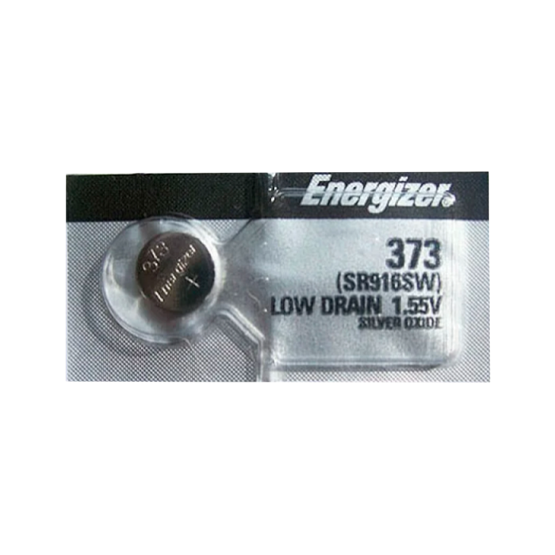 Батарейка Energizer 373 (SR916SW) BL1 Silver Oxide 1.5V 0%Hg (1/10/100/1000)