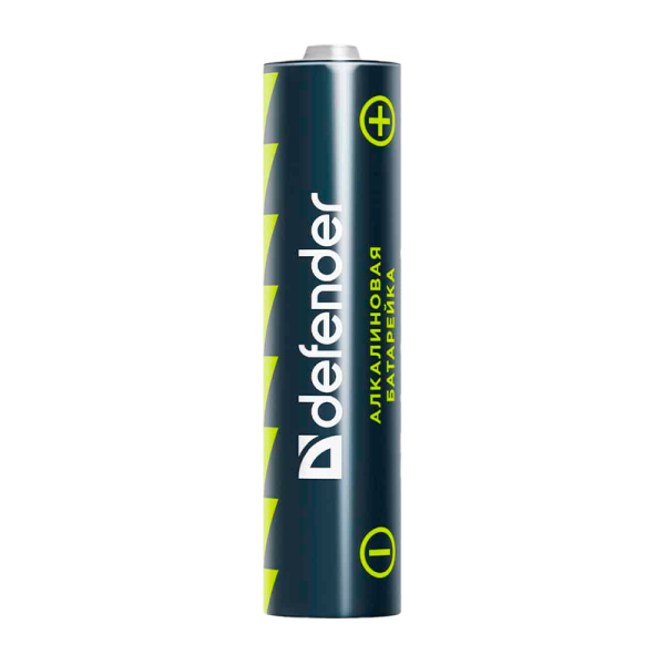 Батарейка Defender LR03 AAA Shrink 4 Alkaline 1.5V (4/24/1200)