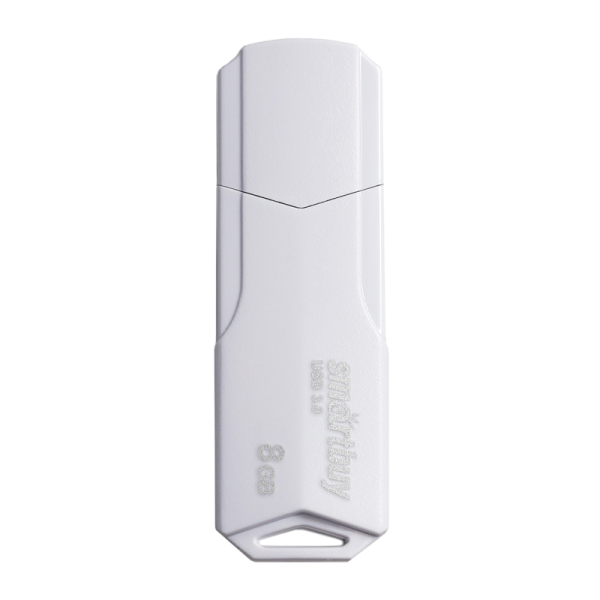 Флеш-накопитель Smartbuy Clue 8GB USB3.1 пластик белый