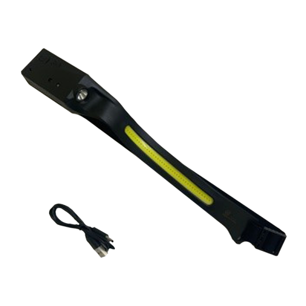 Фонарь налобный Без бренда HYT-5808А от аккумулятора 2 режима черный