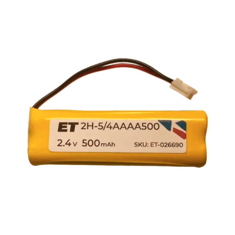 Аккумулятор ET 2H-5/4AAAA500 2.4V, 500mAh, Ni-Mh