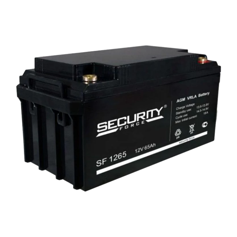 Аккумулятор свинцово-кислотный Security Force SF 1265 12V 65Ah