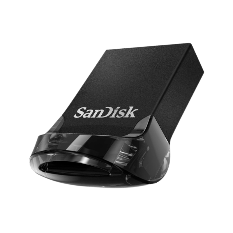 Флеш-накопитель SanDisk Ultra Fit CZ430 128GB USB3.1 пластик черный