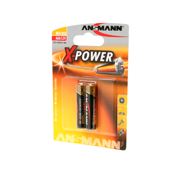 Батарейка ANSMANN X-POWER  LR03 BL2