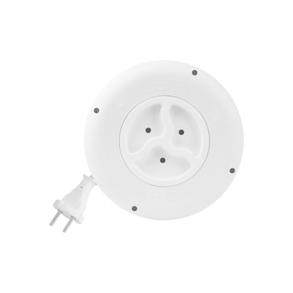 Удлинитель Smartbuy 3р.Б/З 10A 3.0м ПВС 2x1мм² круглый белый (1/40)