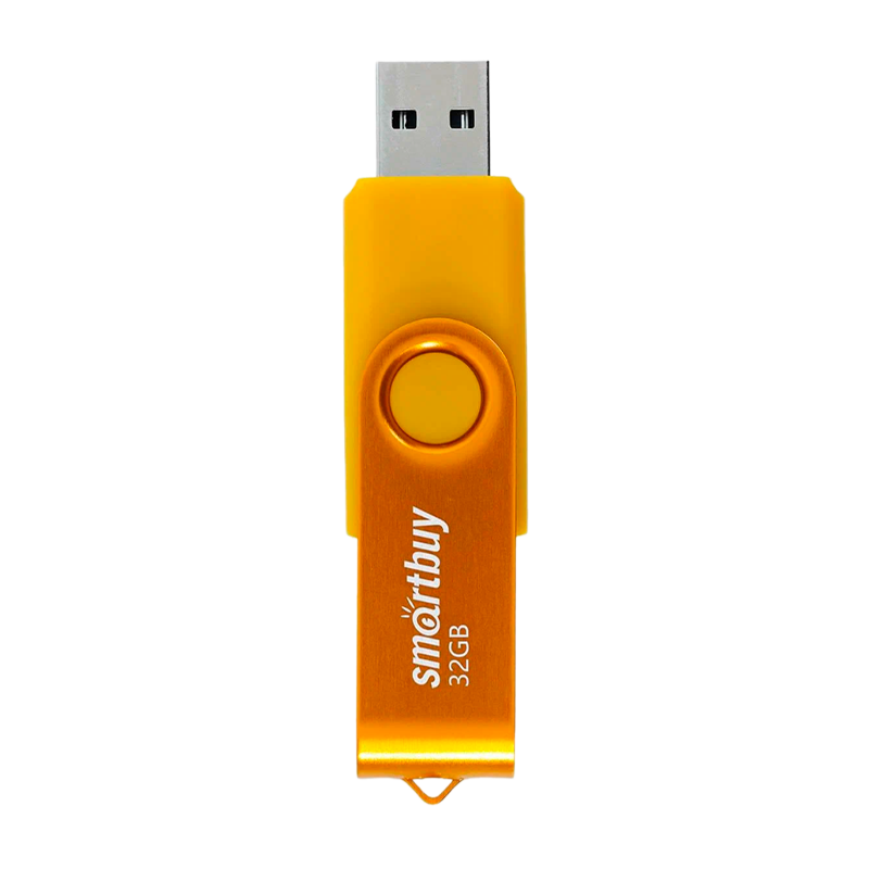 Флеш-накопитель Smartbuy Twist 32GB USB2.0 пластик желтый